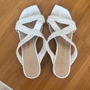 Stuart Weitzman Braided Sandals